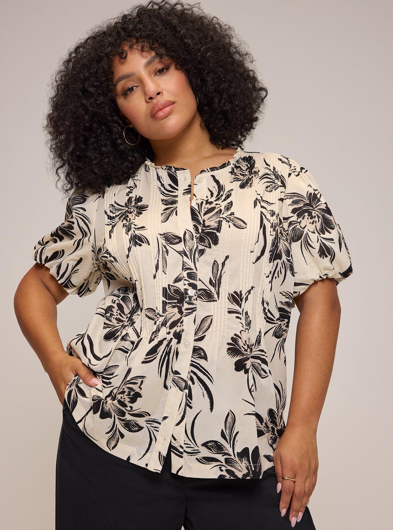 Plus Size - Belle Isle Pintuck Top - Torrid
