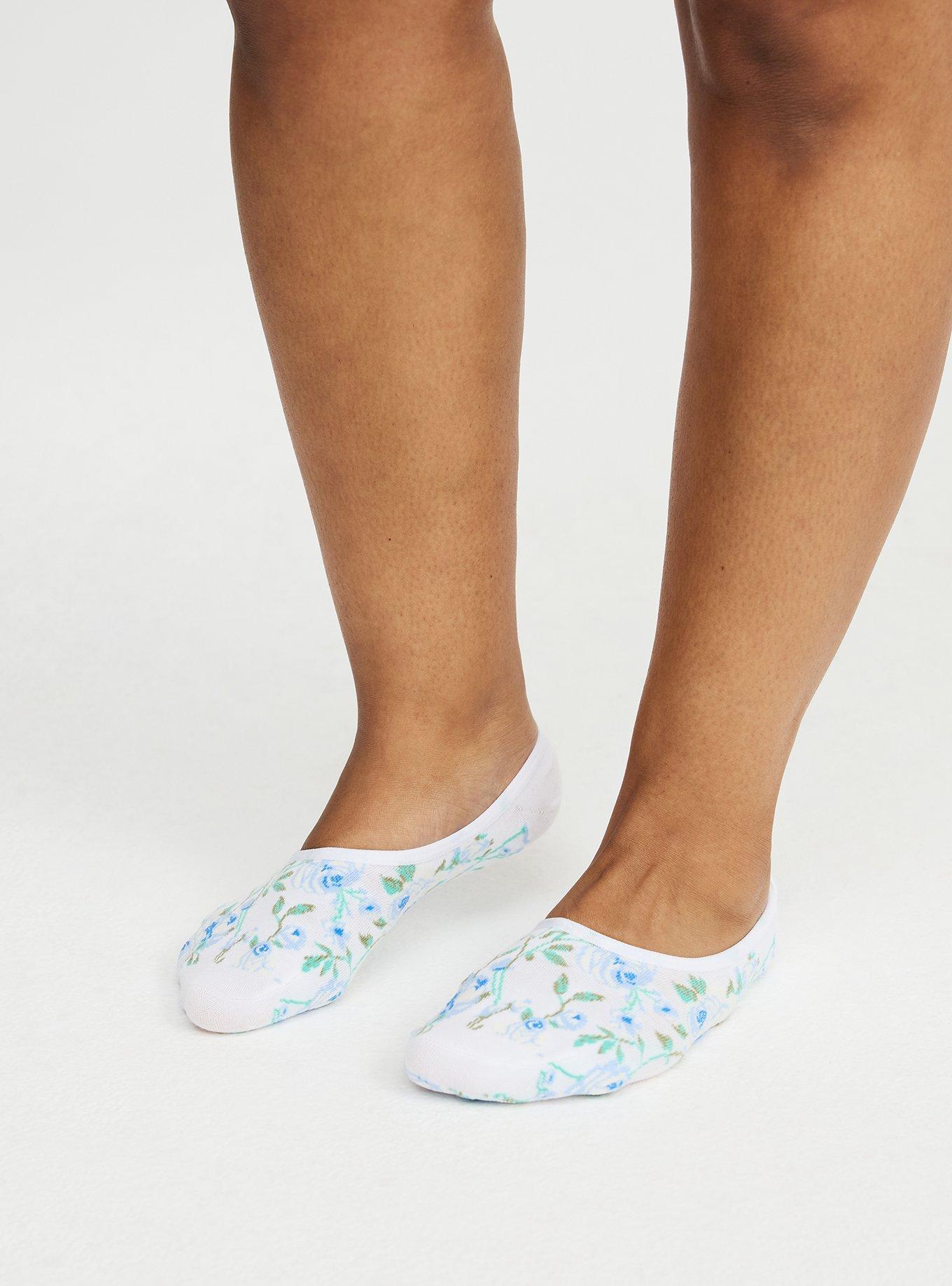 No Show Sock 3-Pack, FLORAL MULTI, alternate