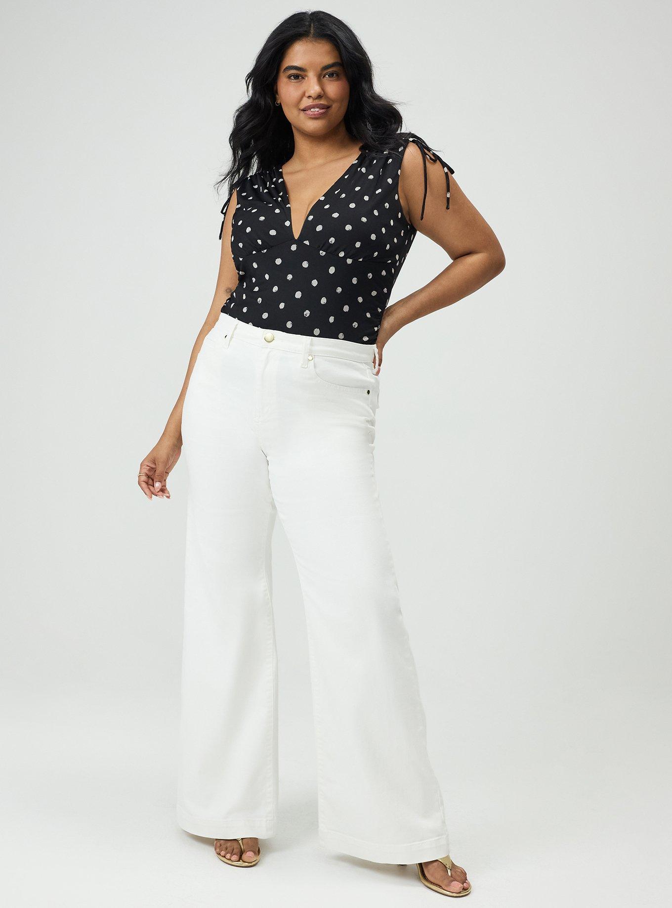 Mesh V-Neck Ruched Top, SCRIBBLE DOT BLACK, alternate