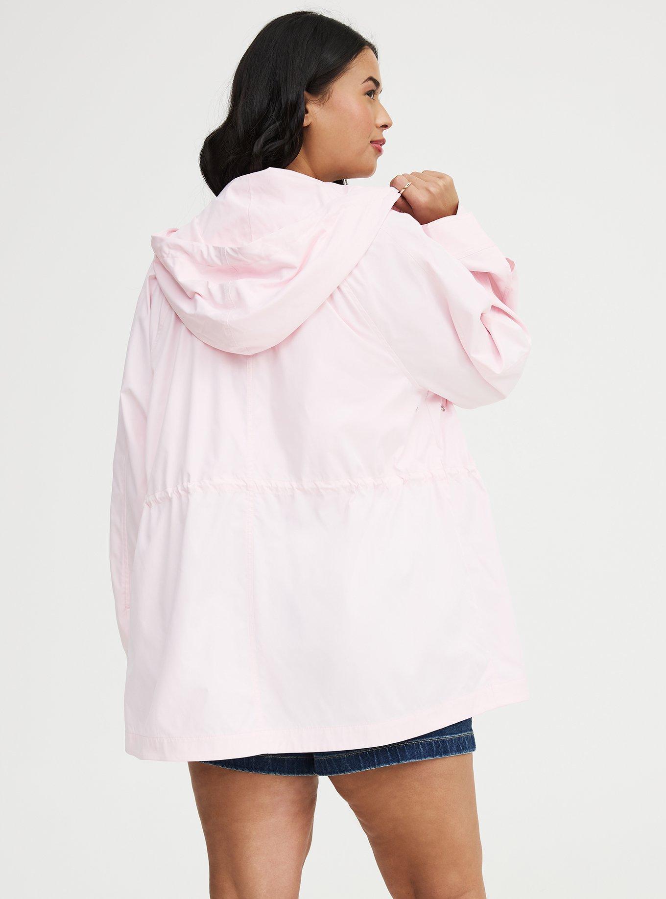 Hooded Utility Jacket, BARELY PINK, alternate