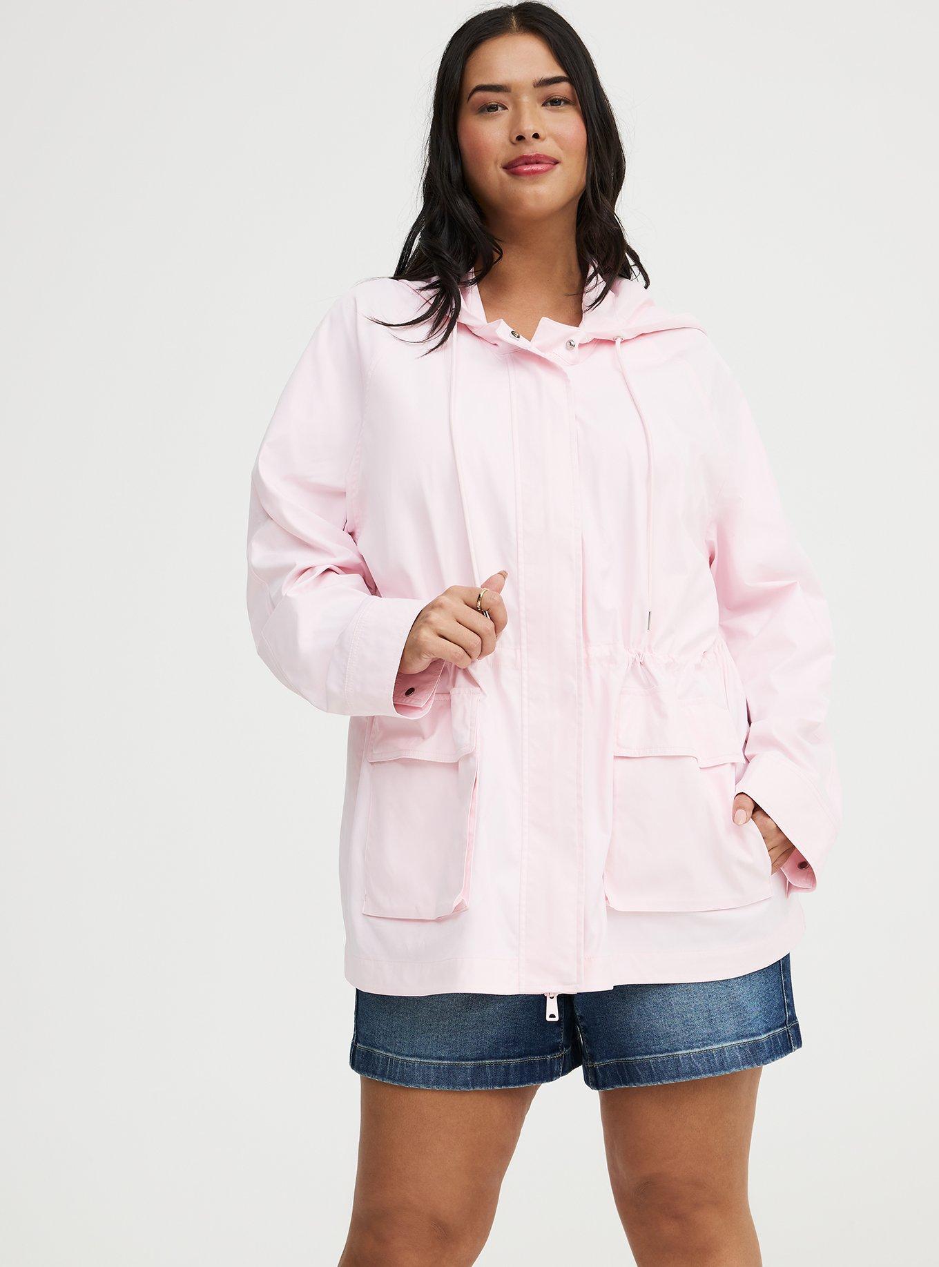 Hooded Utility Jacket, BARELY PINK, alternate