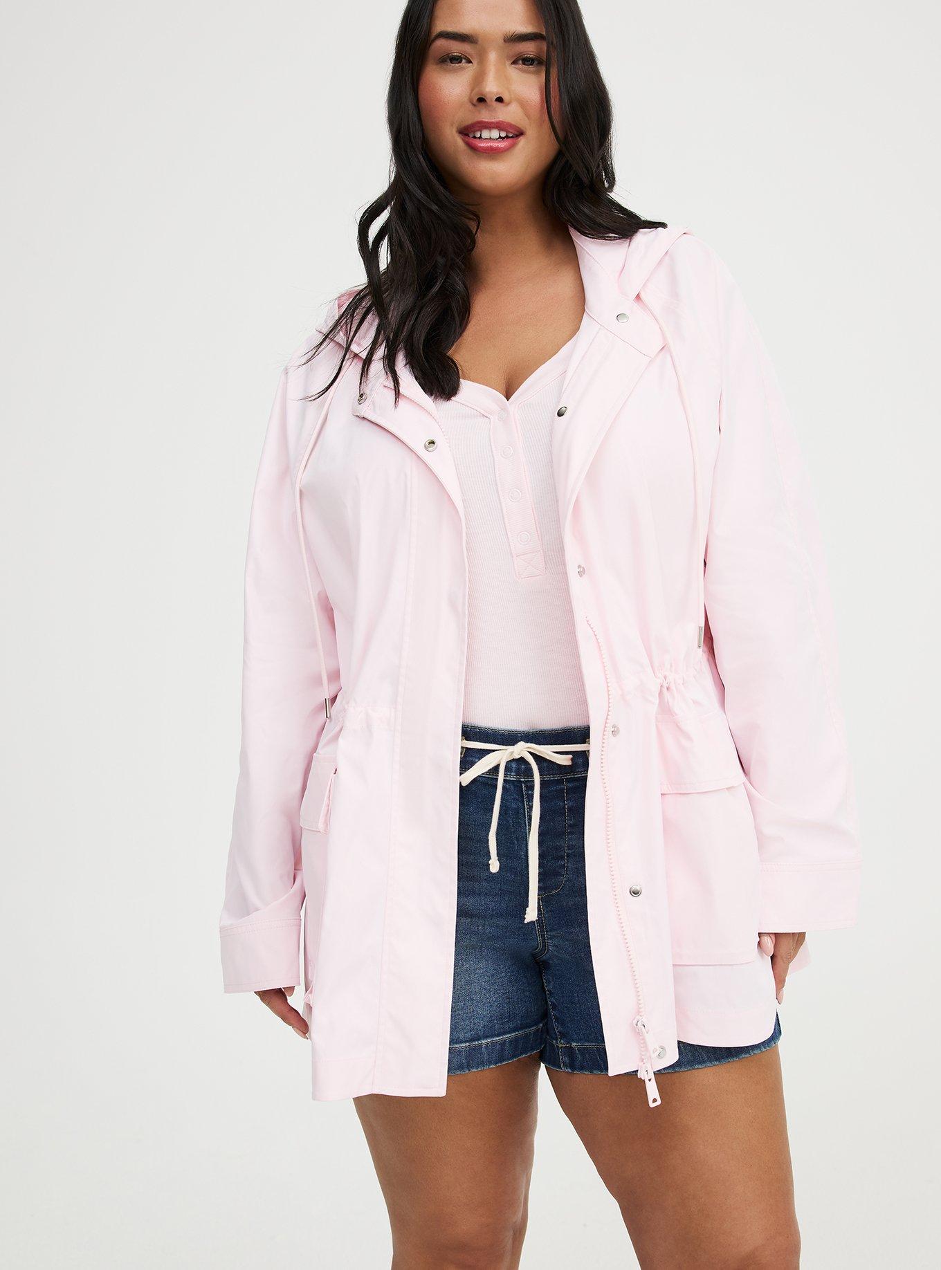 Hooded Utility Jacket, BARELY PINK, hi-res