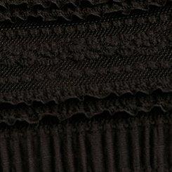 Festi Lace Tube Top, DEEP BLACK, swatch