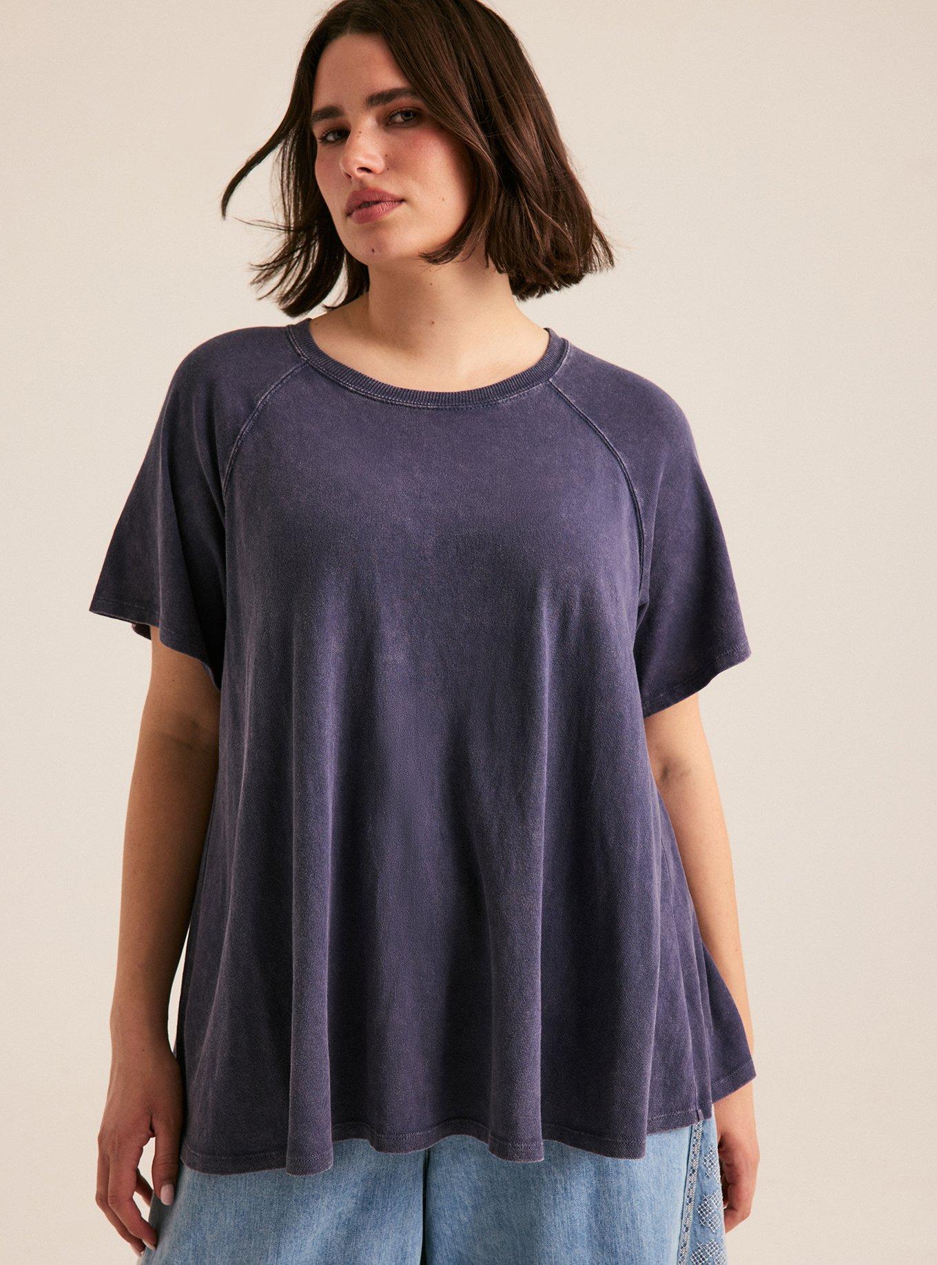 Festi Flare Crew Tee, NIGHTSHADOW BLUE, alternate