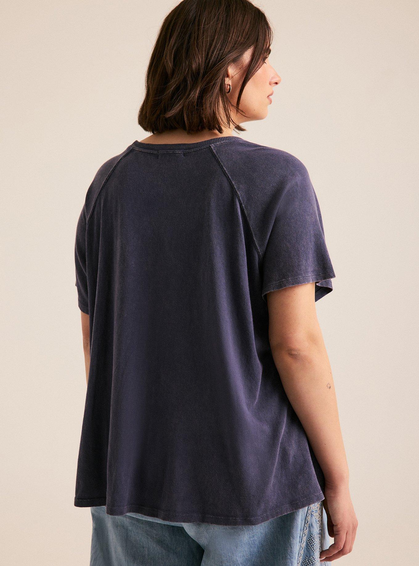 Festi Flare Crew Tee, NIGHTSHADOW BLUE, alternate