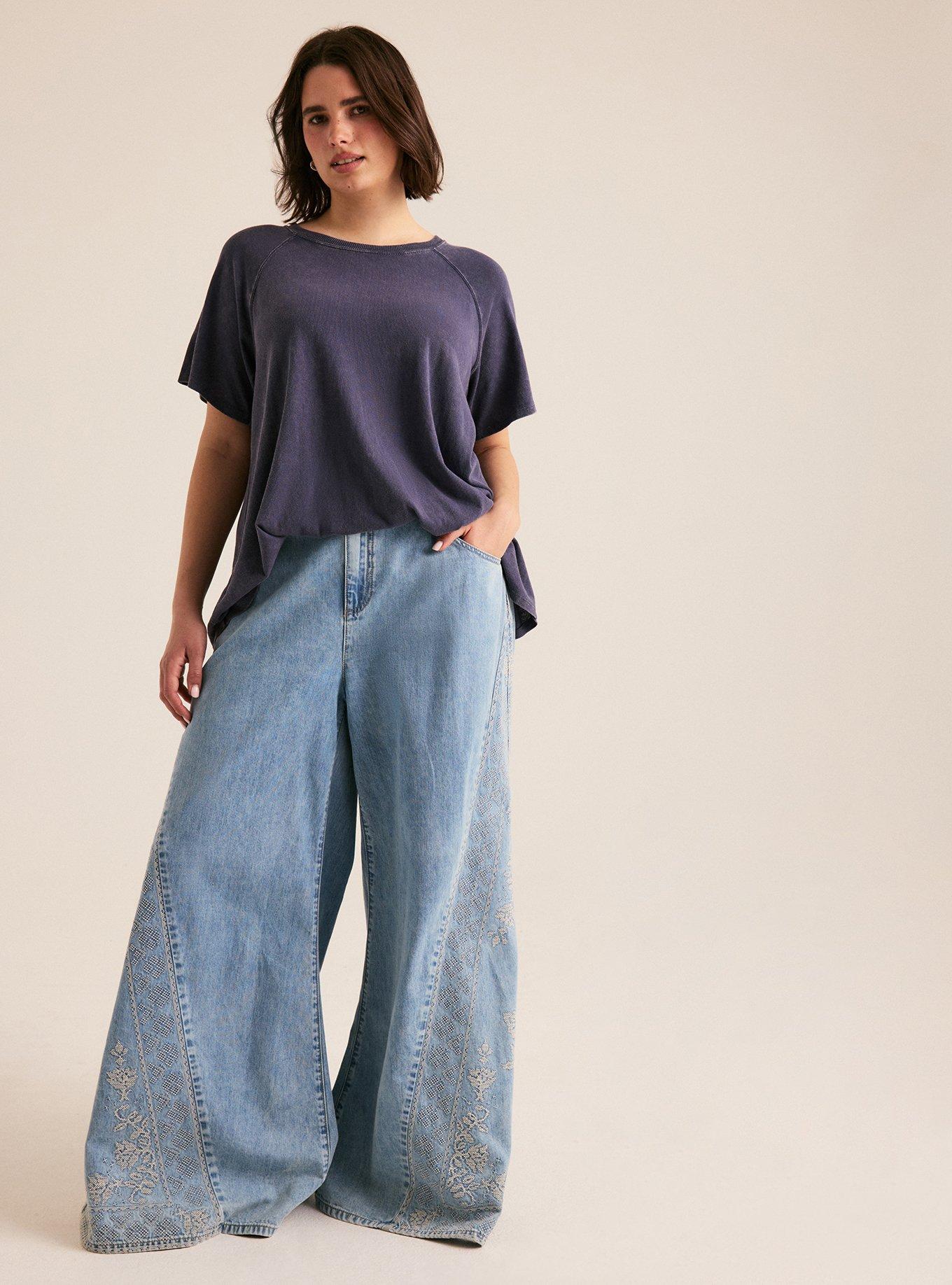 Festi Flare Crew Tee, NIGHTSHADOW BLUE, alternate