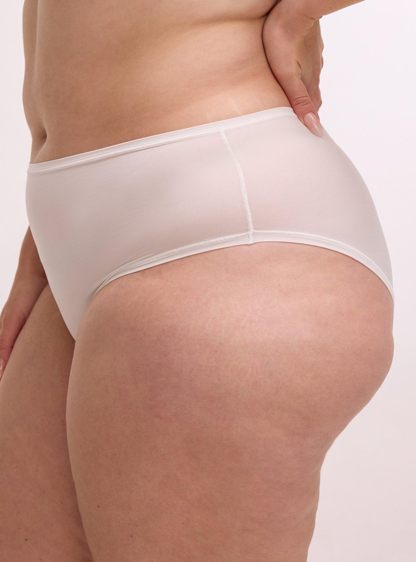 Butter Mid-Rise Cheeky Panty, CLOUD DANCER, alternate