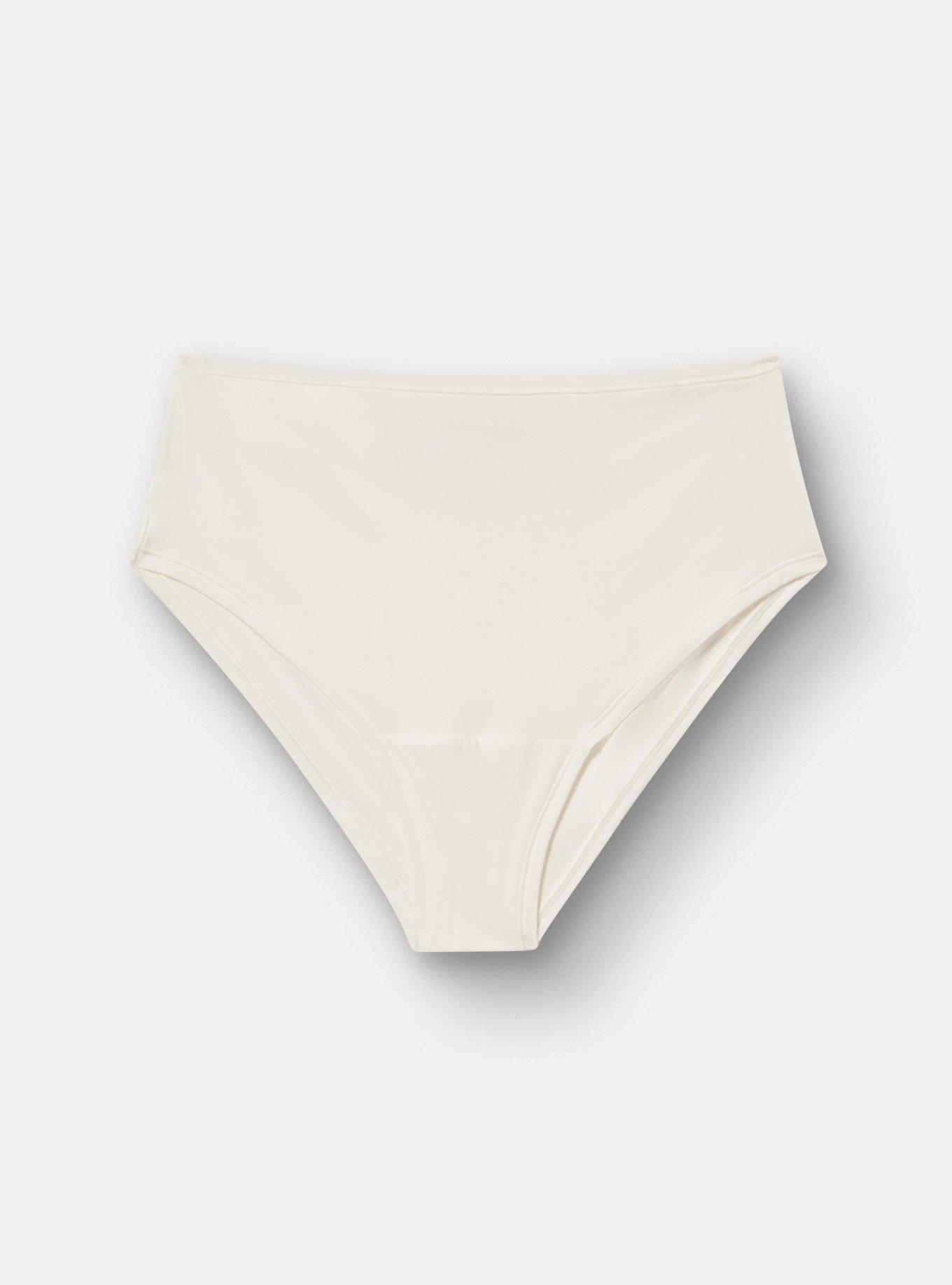 Plus Size Butter Mid-Rise Cheeky Panty, CLOUD DANCER, flat