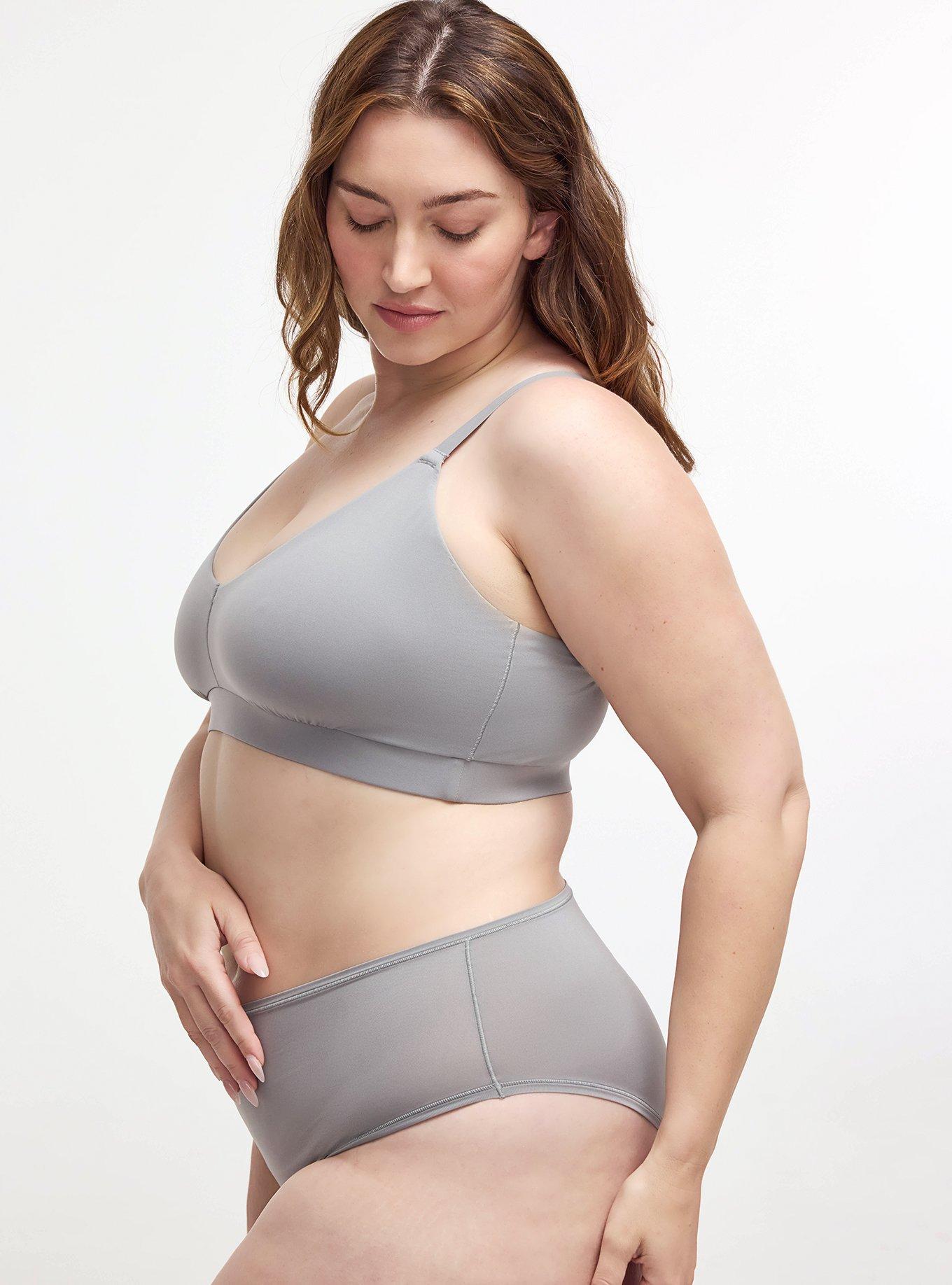 Butter Mid-Rise Cheeky Panty, SHARKSKIN, alternate