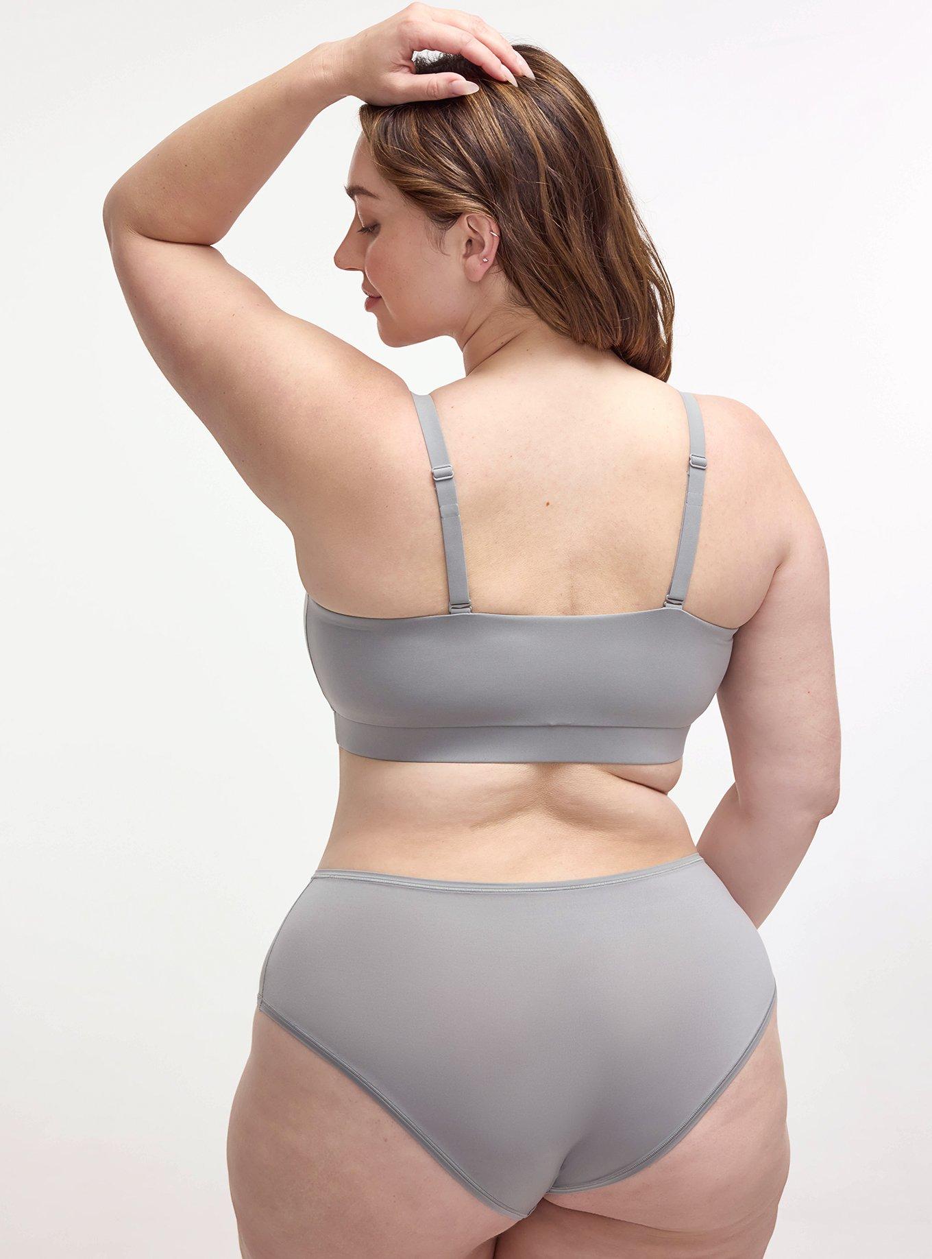 Butter Mid-Rise Cheeky Panty, SHARKSKIN, alternate