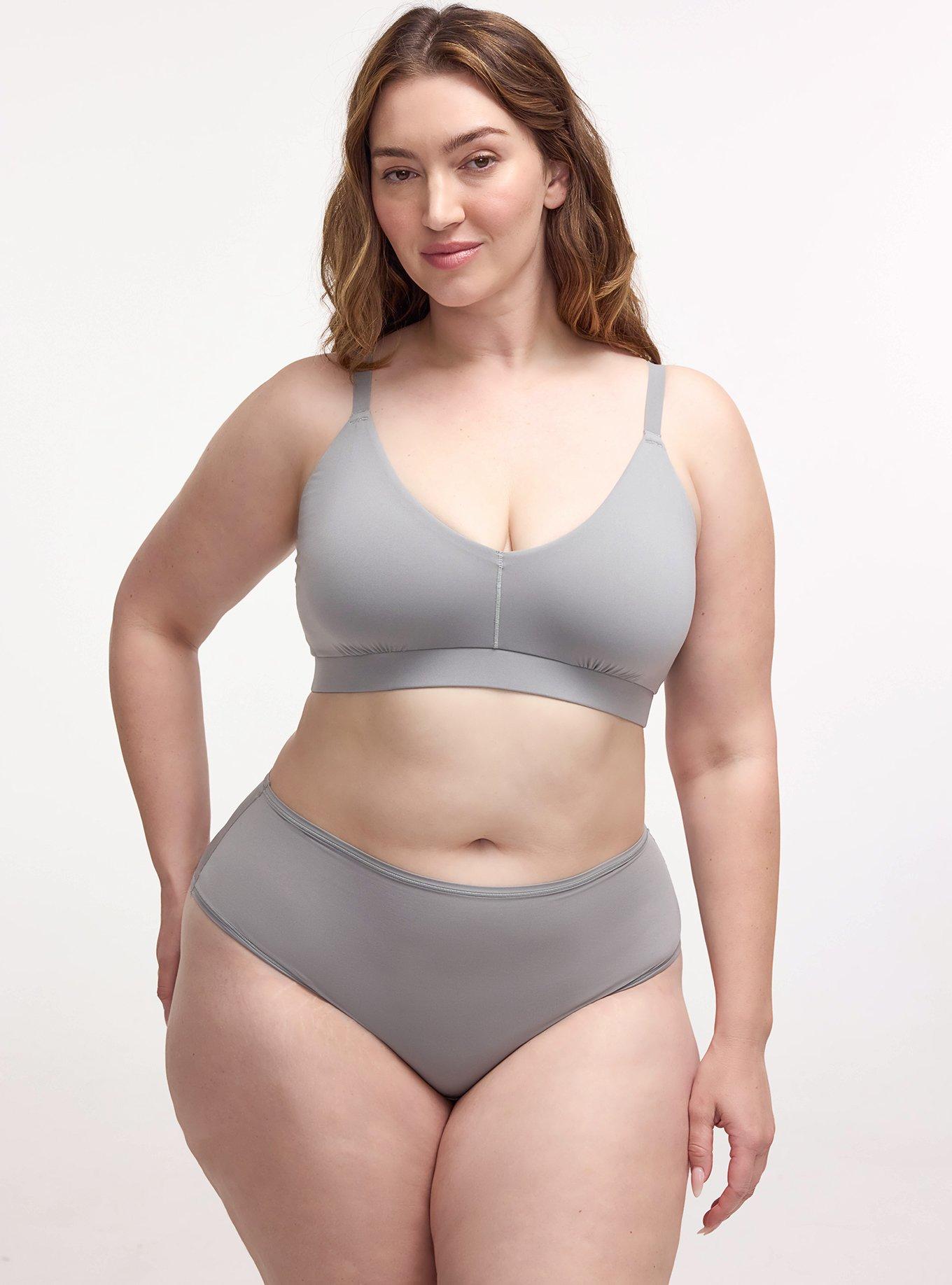 Butter Mid-Rise Cheeky Panty, SHARKSKIN, hi-res