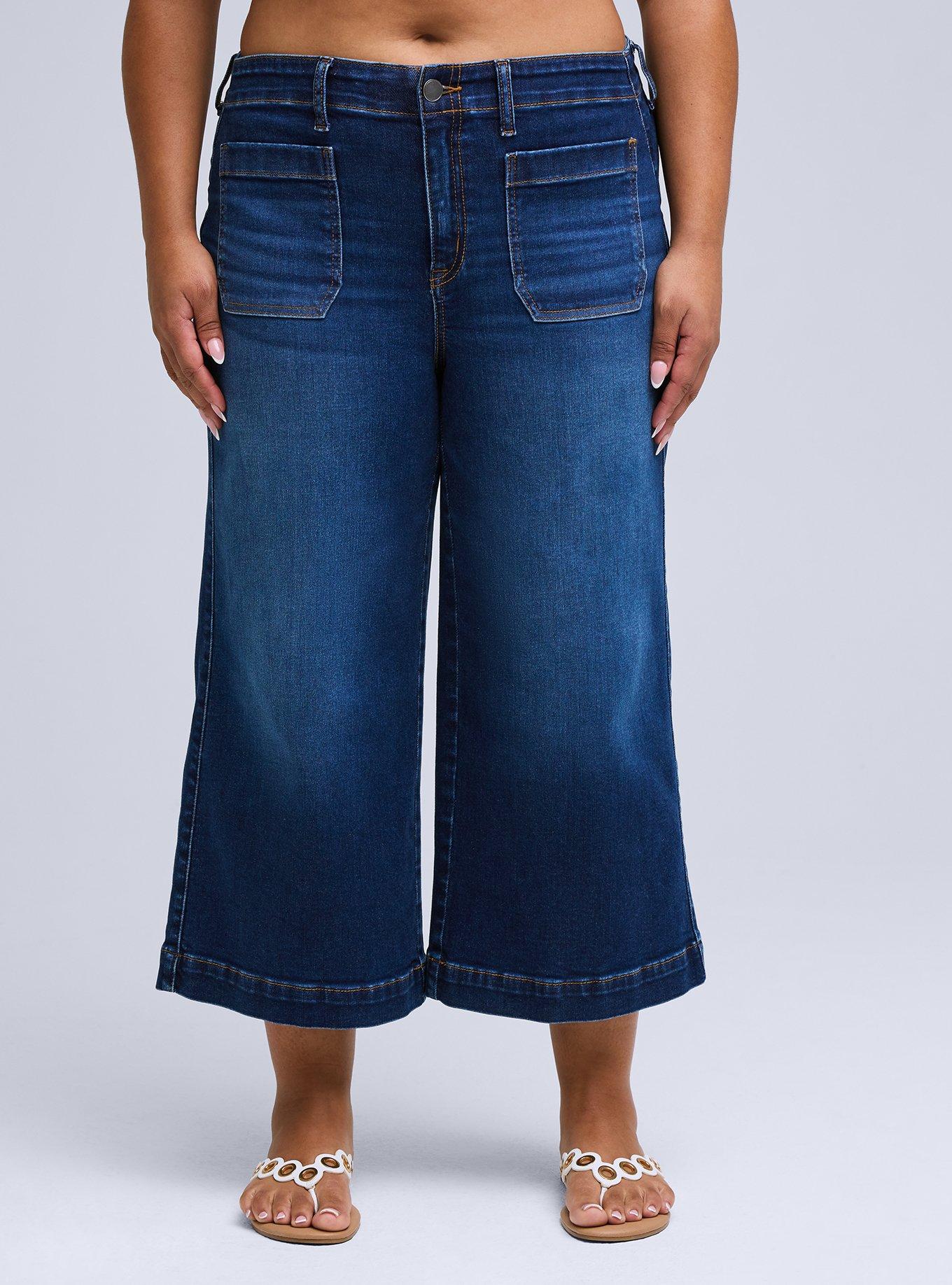 Belle Isle Crop Jean with Patch Pocket, MIGHT COULD, alternate