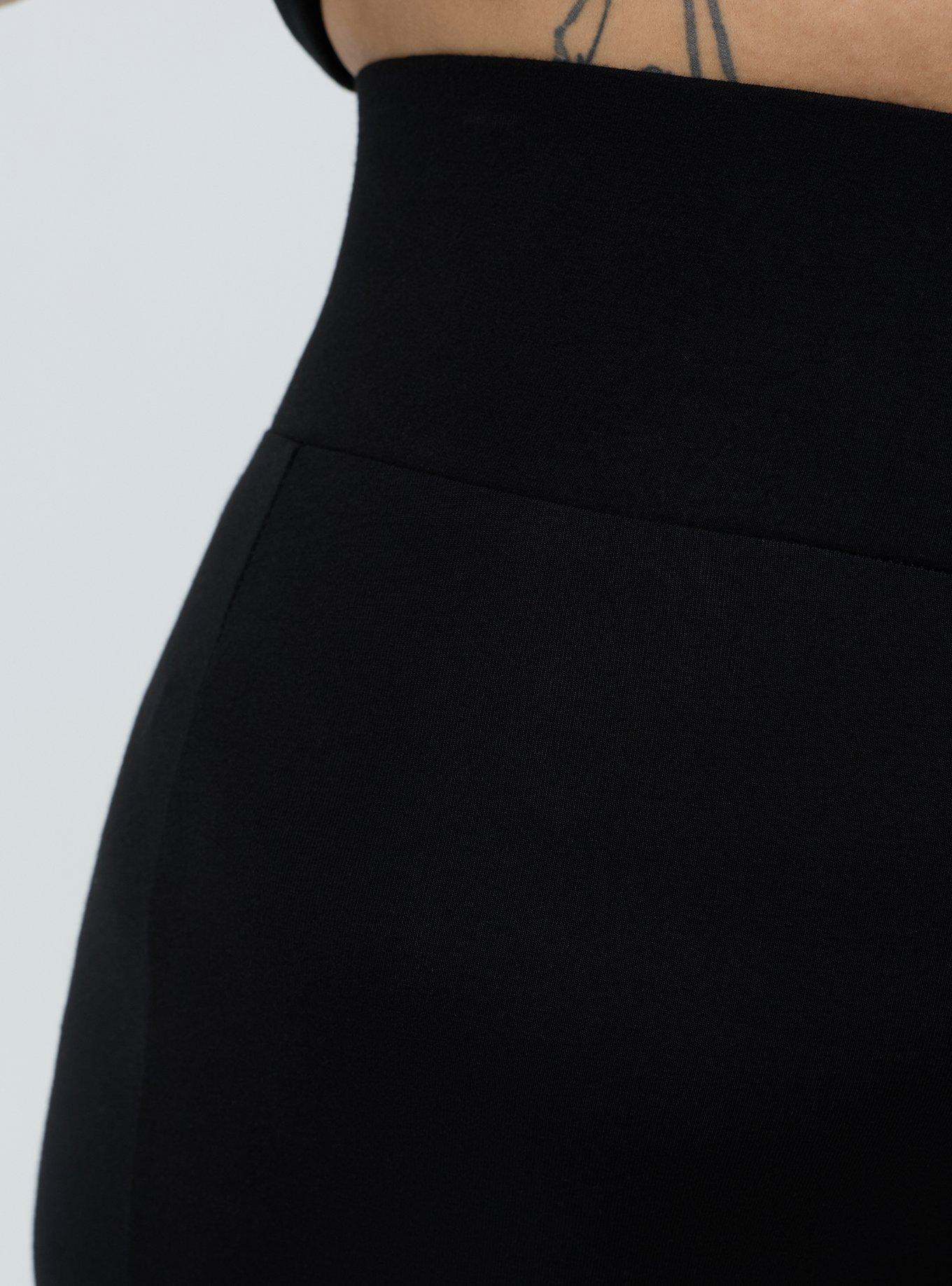 Full-Length Laser-Cut Legging, DEEP BLACK, alternate