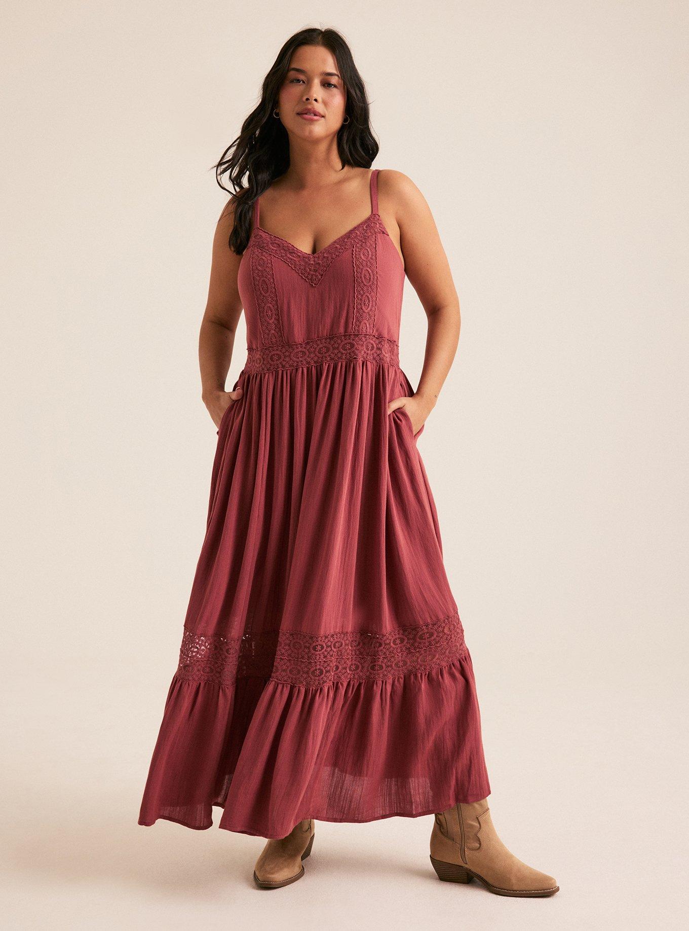 apple red plus size bridesmaid dresses Duntery Plus Size Bridesmaid Dress Halter Sleeveless Bowknot Maxi Chiffon Dress, Chocolate