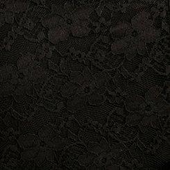 Festi Mesh Lace Hi-Low Dress, DEEP BLACK, swatch