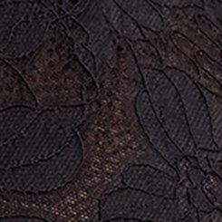 Ava Lace Unlined High Apex Bralette, RICH BLACK, swatch