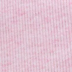 Heather Cotton Rib Mid-Rise Cheeky Panty, PARFAIT PINK HEATHER, swatch