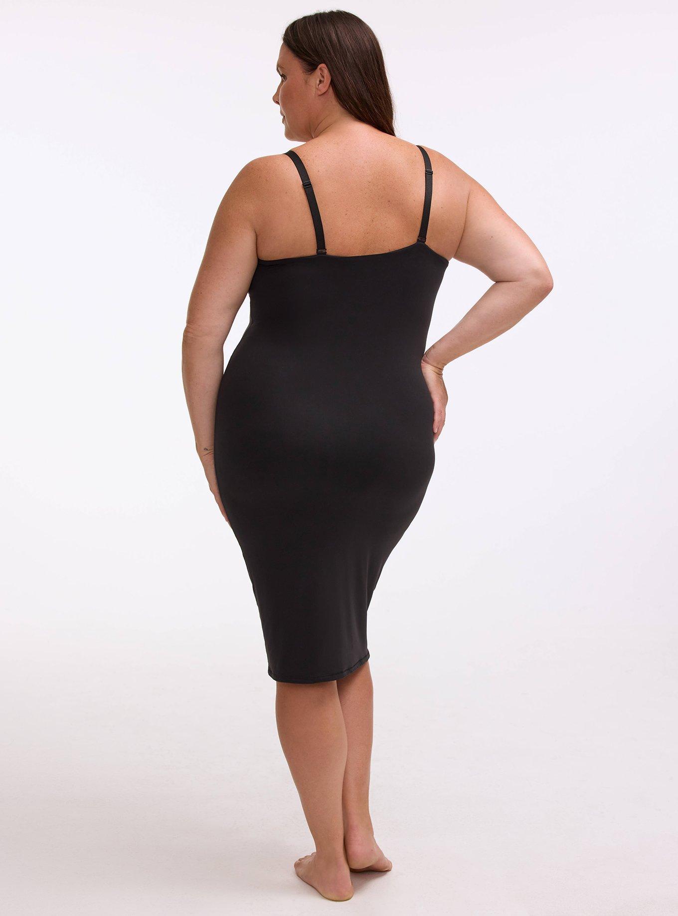 Butter Soft Micro Tube Dress, RICH BLACK, alternate