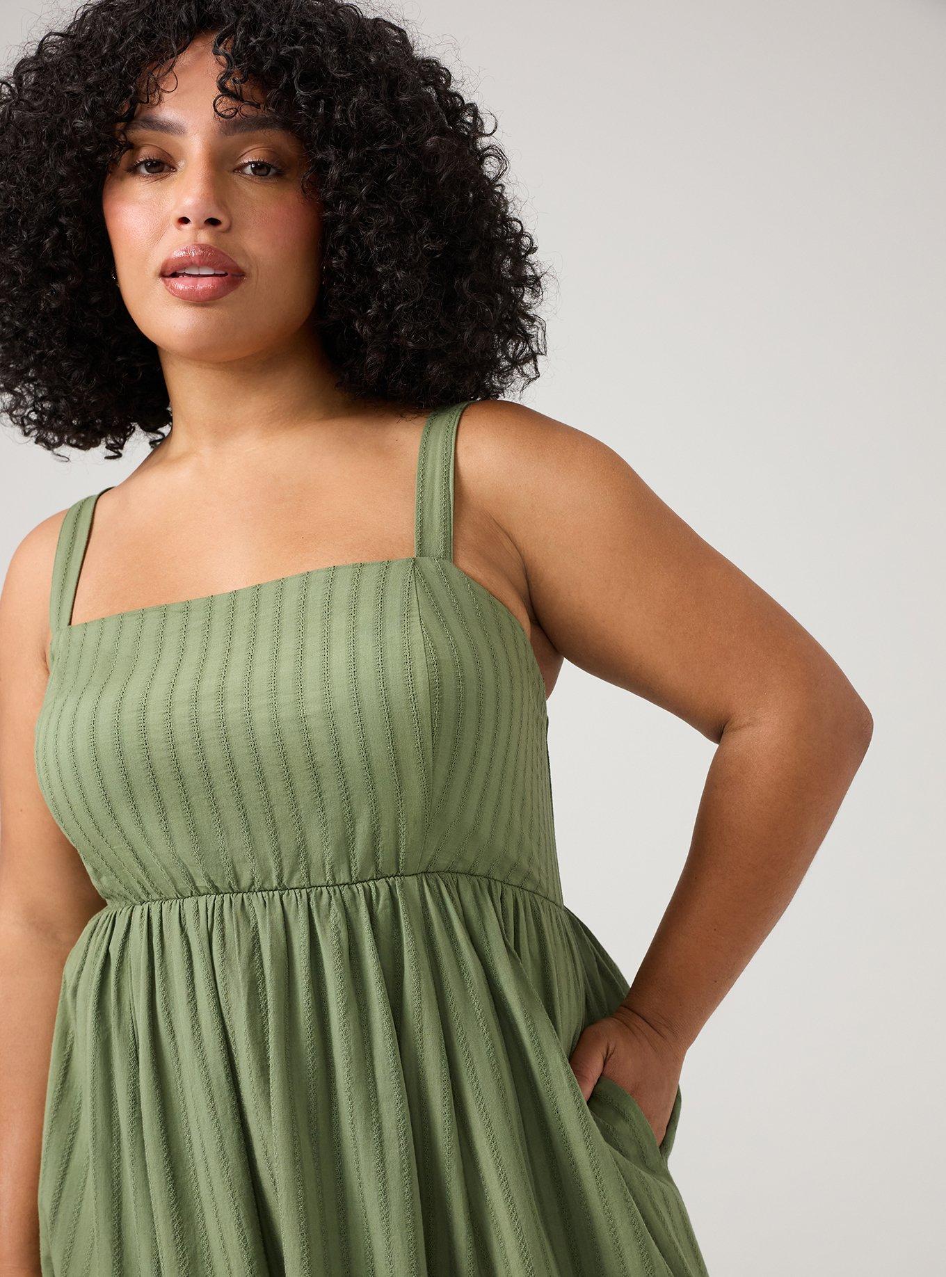 Plus Size - Cotton Maxi Dress - Torrid