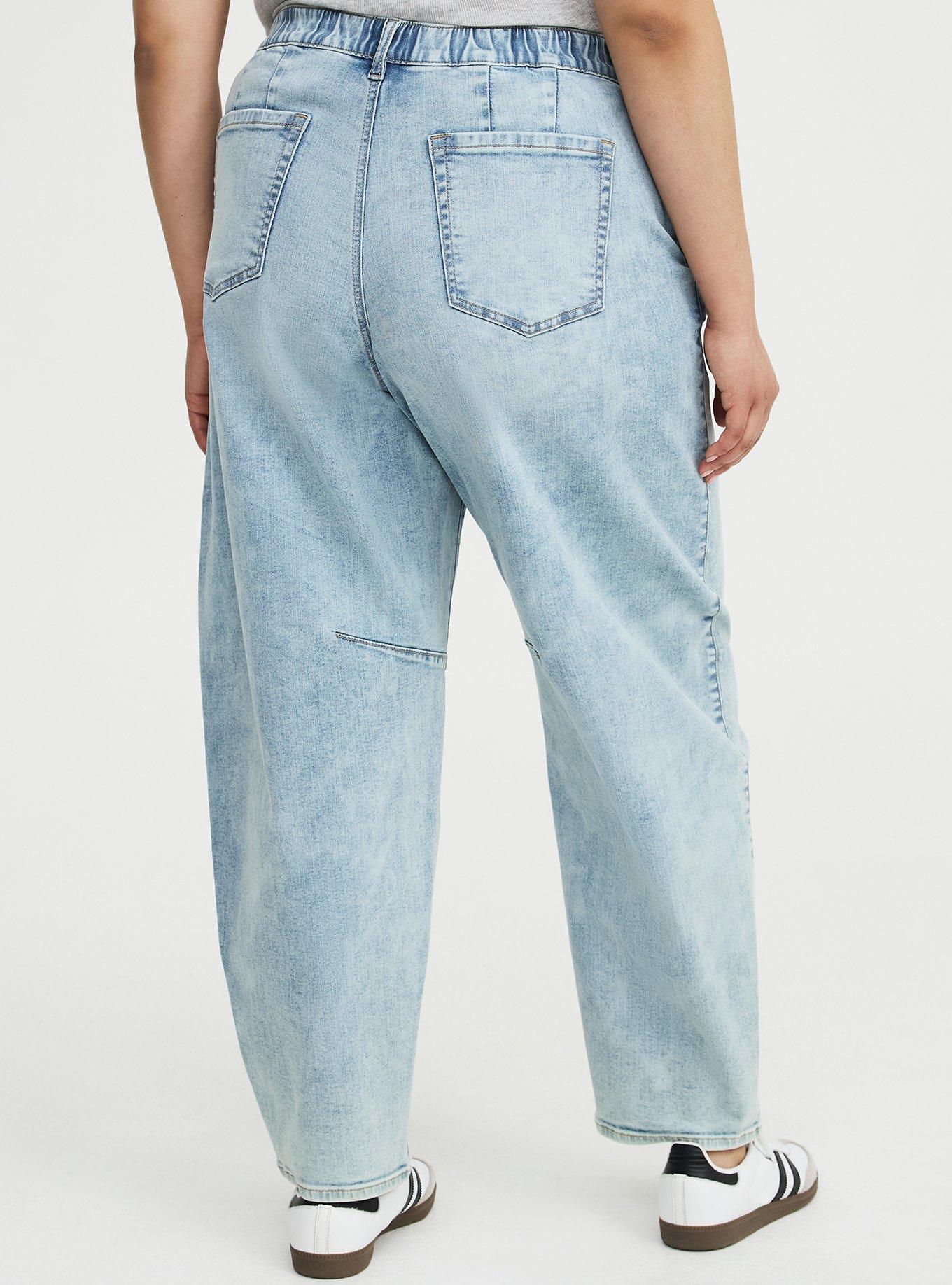 High-Rise Barrel Jean, PROVINCE, alternate