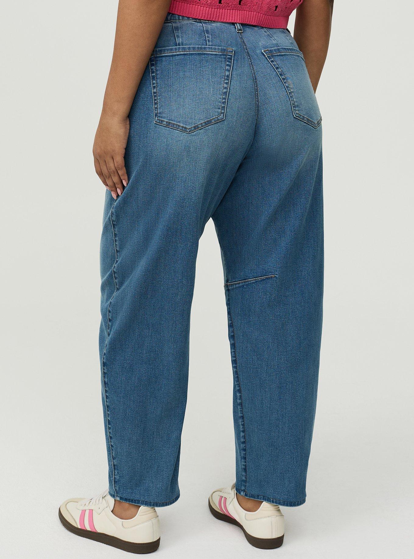 High-Rise Barrel Jean, ASTRAL, alternate