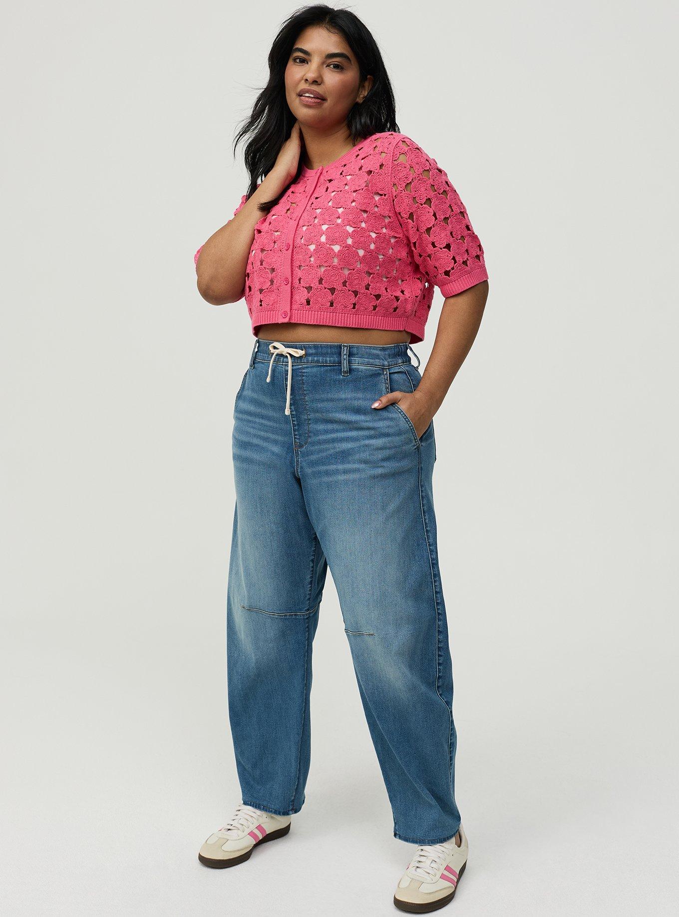 High-Rise Barrel Jean, ASTRAL, alternate