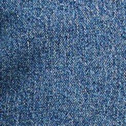 Plus Size Wrap A-Line Denim Skort, BLUE BLAZER, swatch