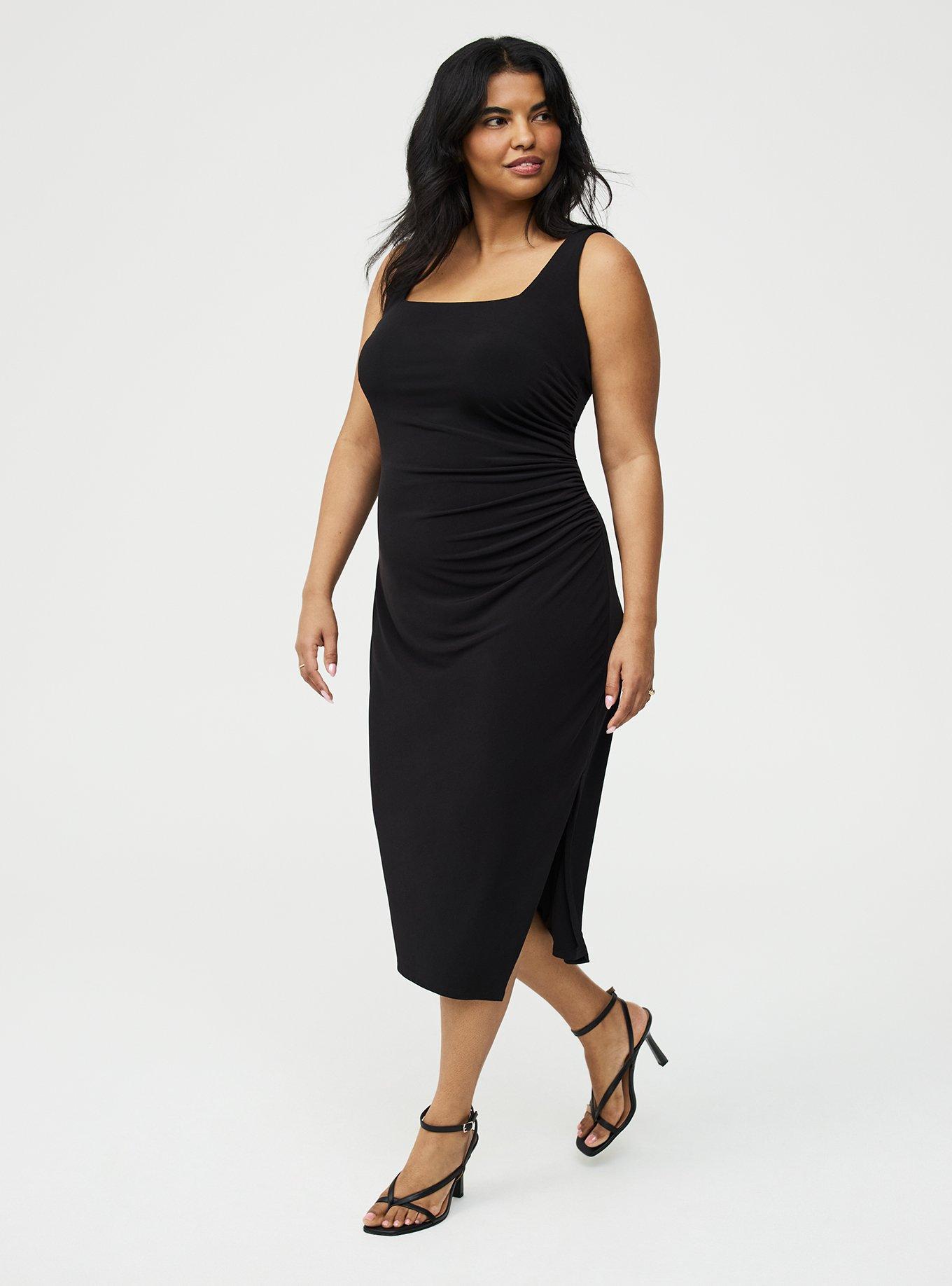 Plus Size - Ruched Side Maxi Dress - Torrid