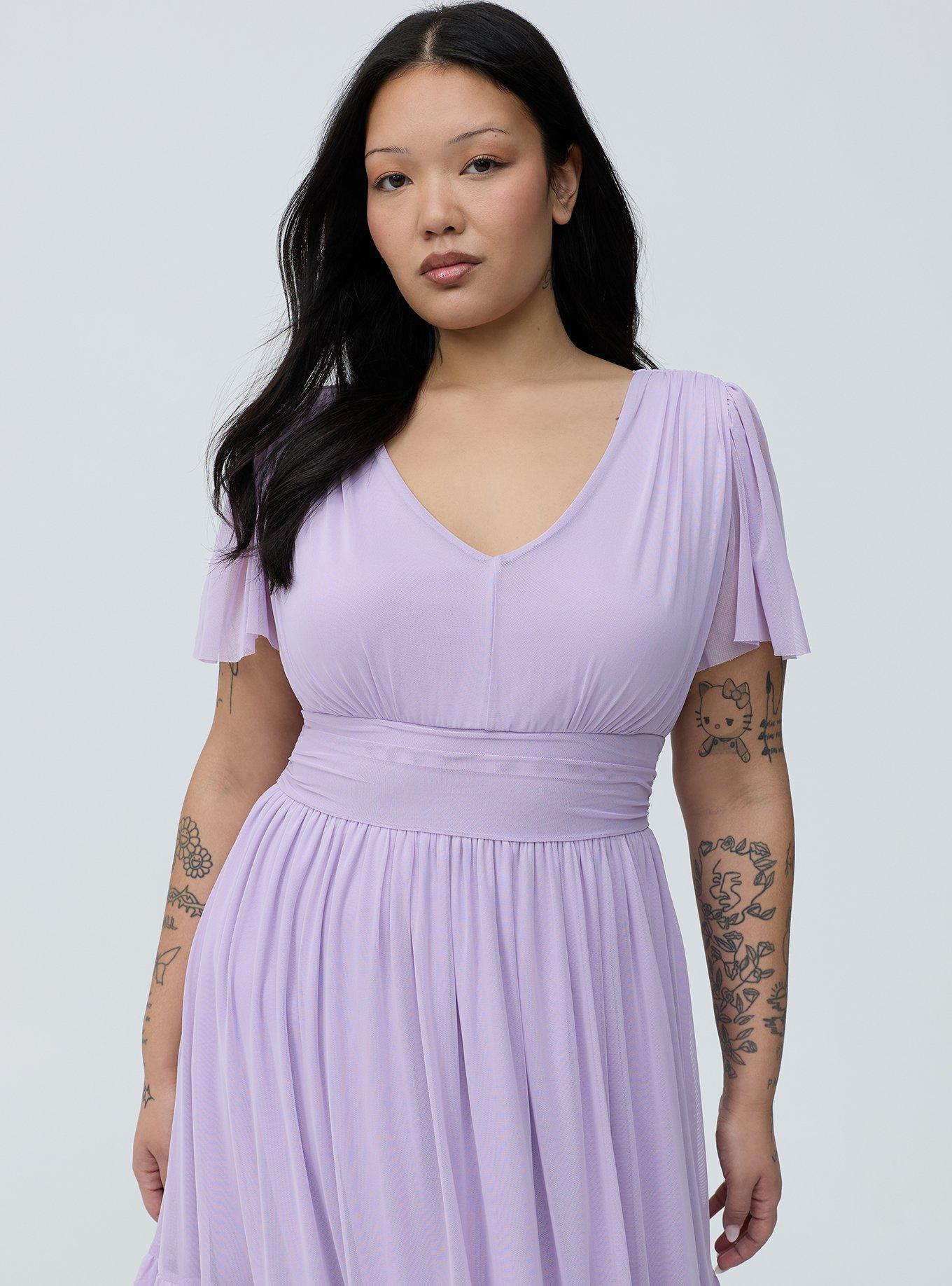 knee length dresses for ladies Mauve Floral Jacquard Midi Dress - Event Dresses main image 0