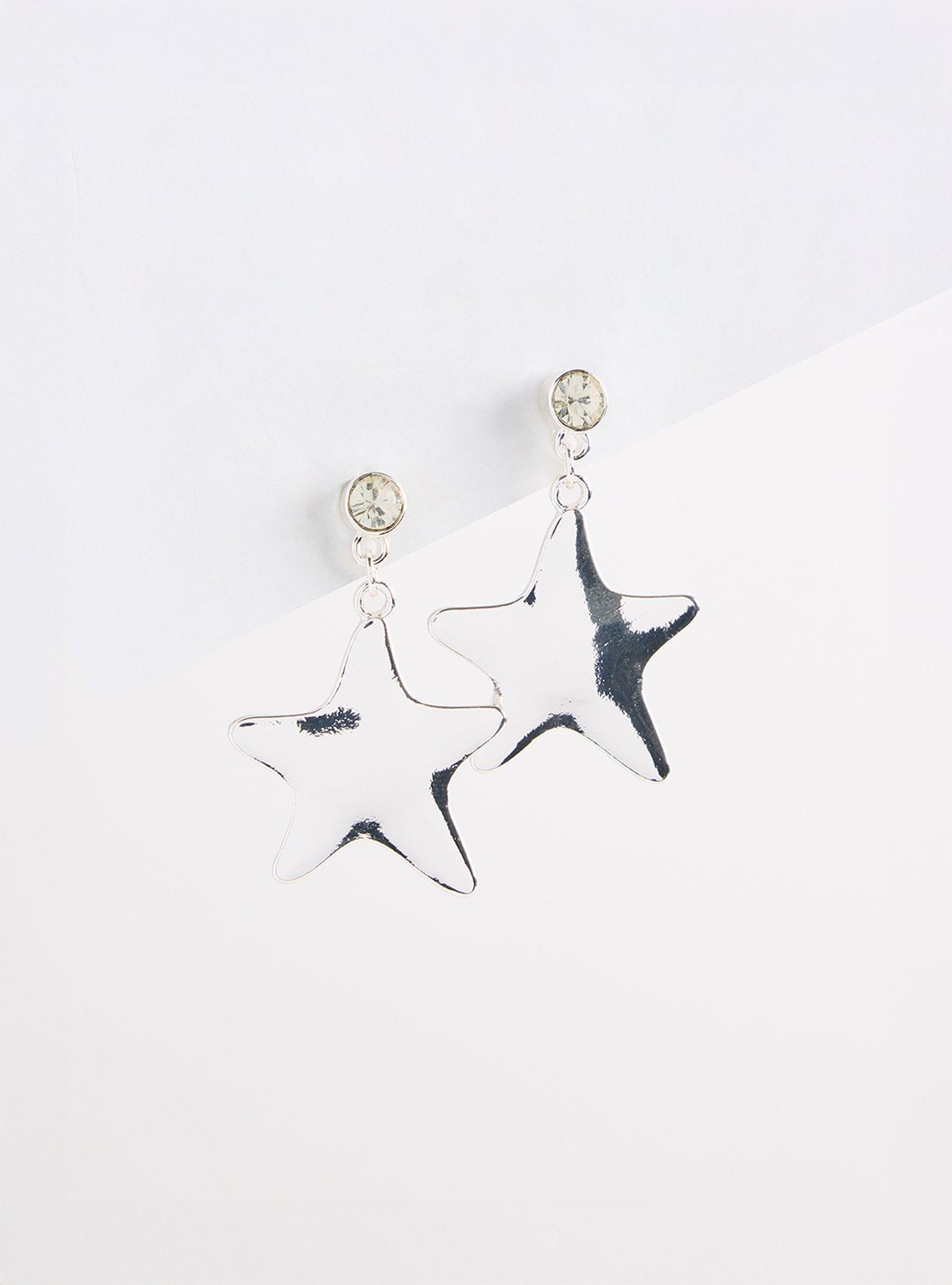 Star Drop Earring, , hi-res