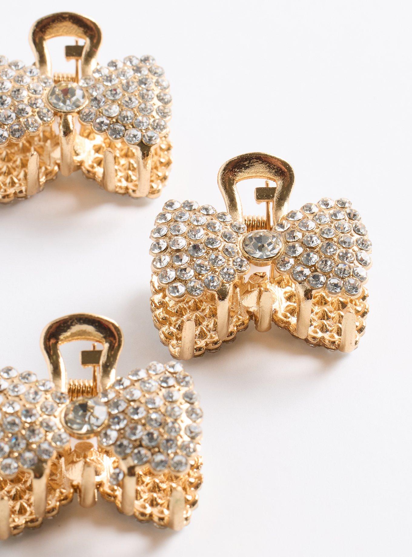 Rhinestone Mini Clip Set