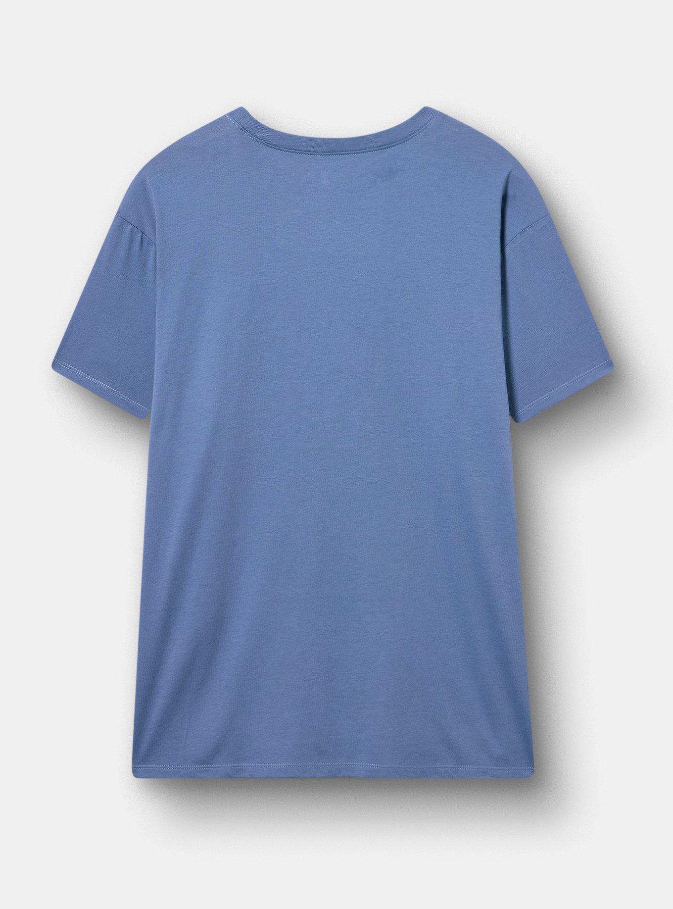 Metallica Relaxed Cotton Tee, METALLICA SKULL BLUE HORIZON, alternate