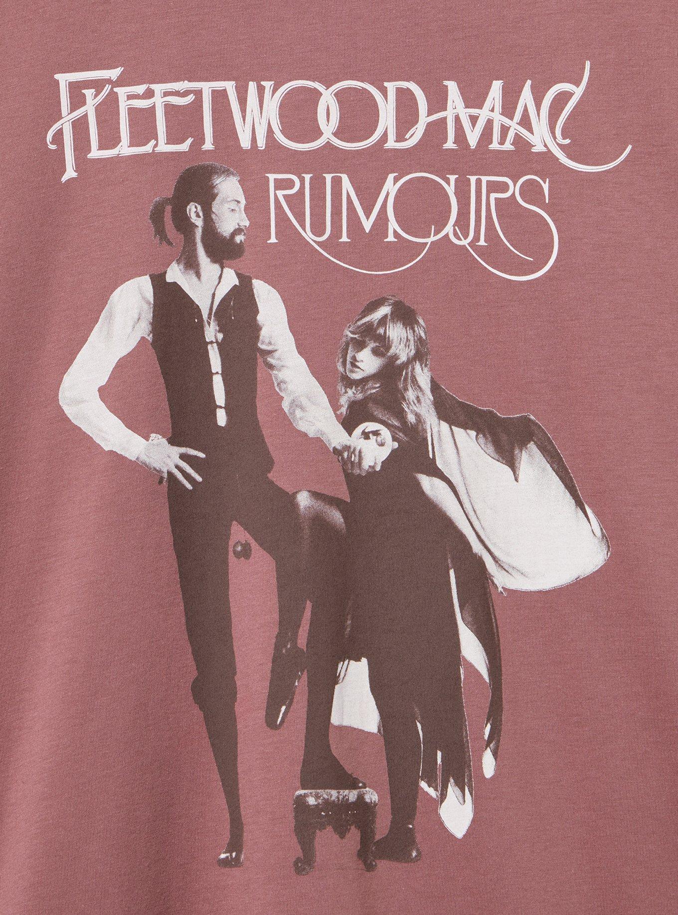 Fleetwood Mac Classic Cotton Tee, FLEETWOOD RUMOURS ROSE TAUPE, alternate