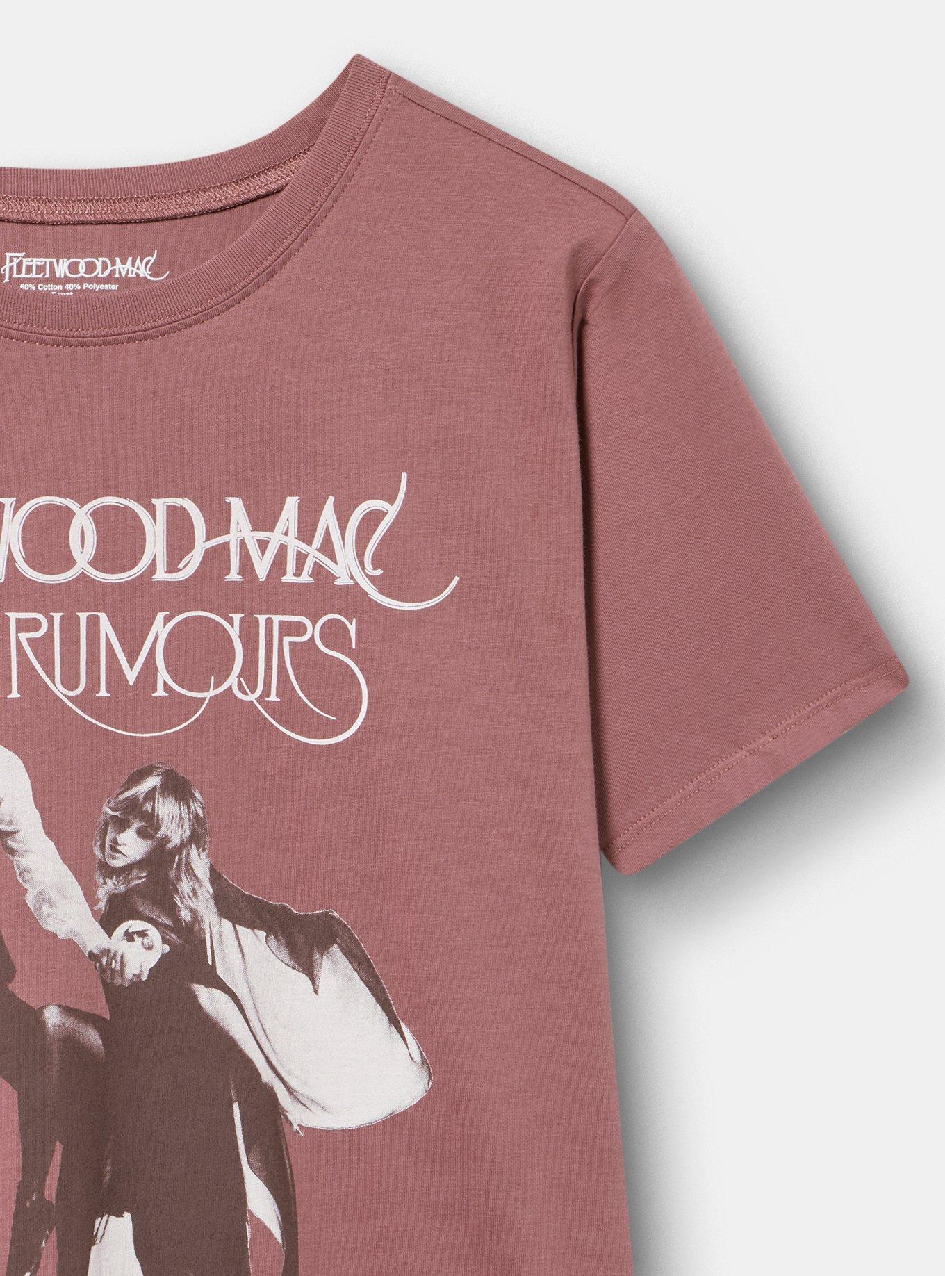 Fleetwood Mac Classic Cotton Tee, FLEETWOOD RUMOURS ROSE TAUPE, alternate