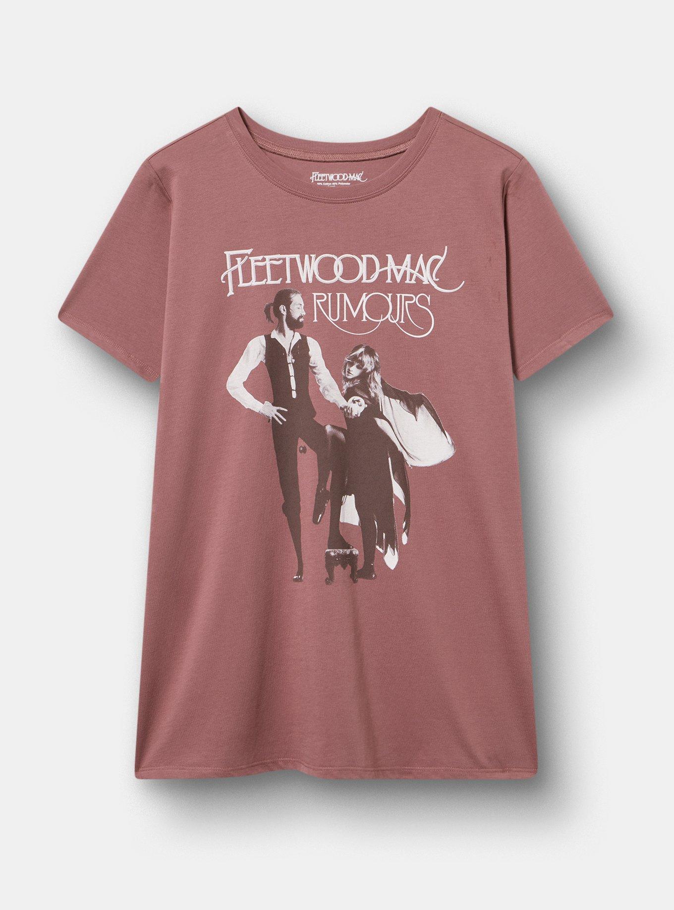 Fleetwood Mac Classic Cotton Tee, FLEETWOOD RUMOURS ROSE TAUPE, hi-res