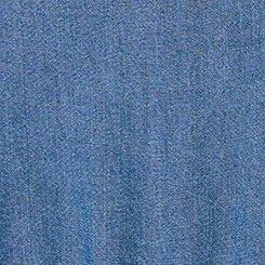 Wide-Leg Lightweight Denim Overall, MEDIUM WASH, swatch