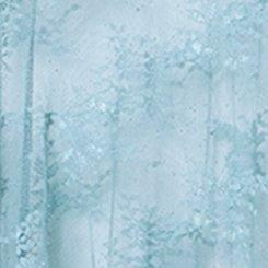 Lace Hanky Hem Slip Top, STONE BLUE, swatch