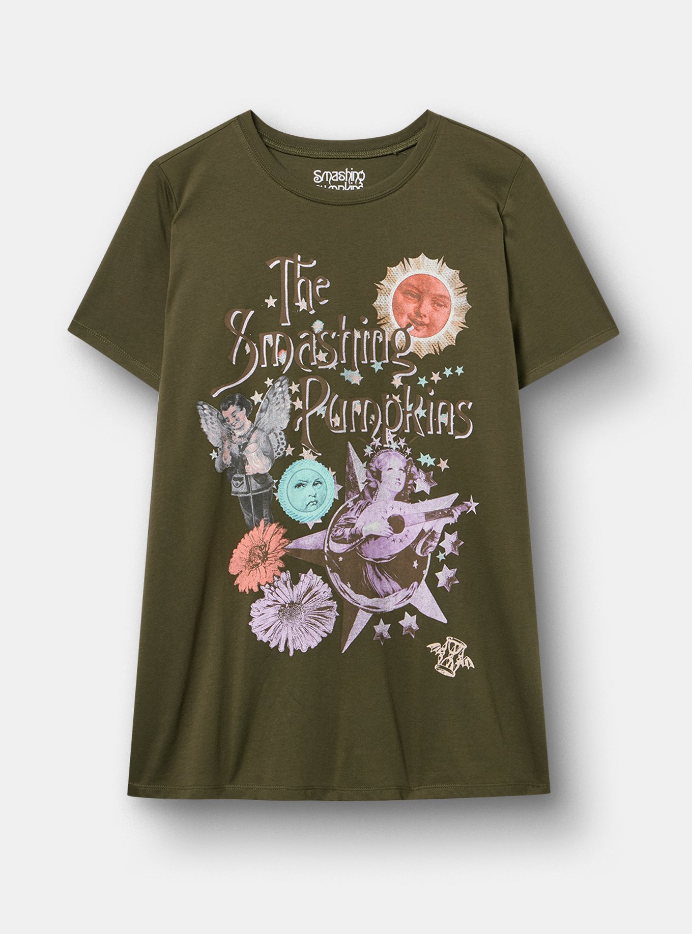 Plus Size - The Smashing Pumpkins Classic Cotton Crew Tee - Torrid