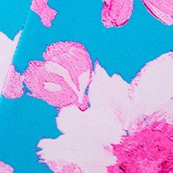 Mid-Rise Cheeky Swim Bottom, STEPH FLORAL BLUE, swatch