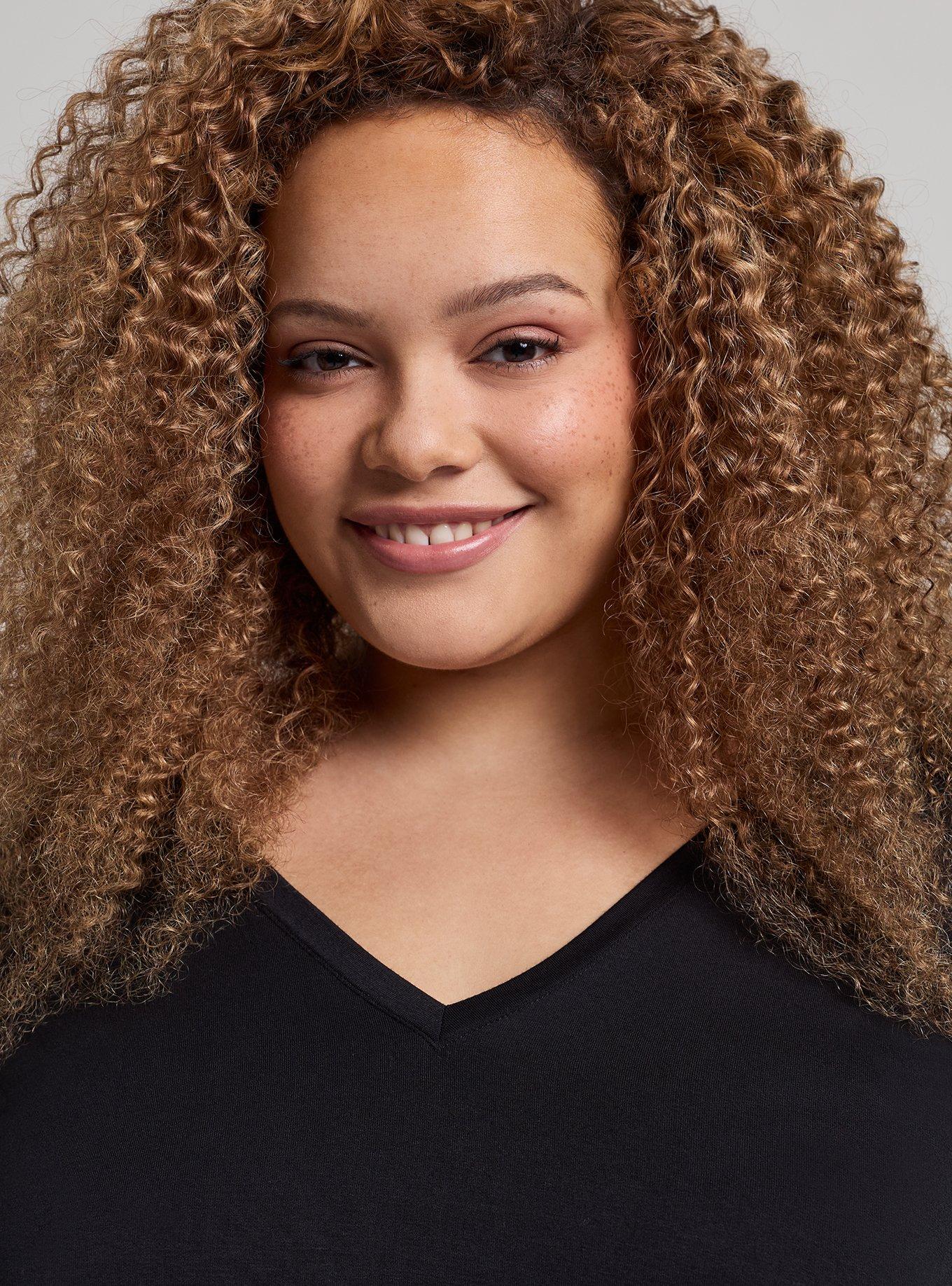 TRU Lightweight French Terry Cool Down Active Tee, DEEP BLACK, alternate