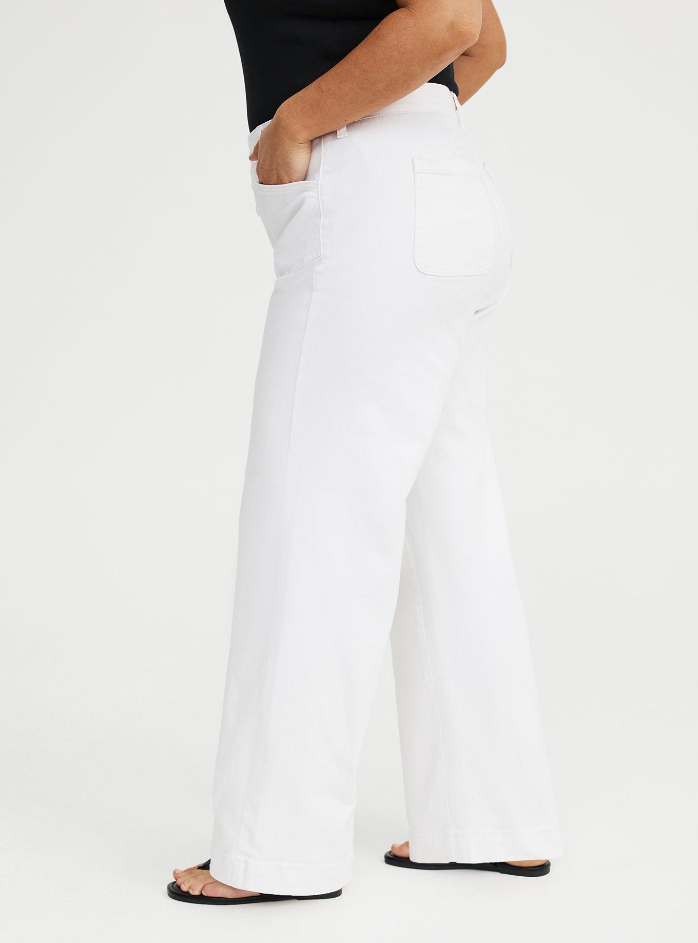 High-Rise Wide Leg Jean, OPTIC WHITE, alternate