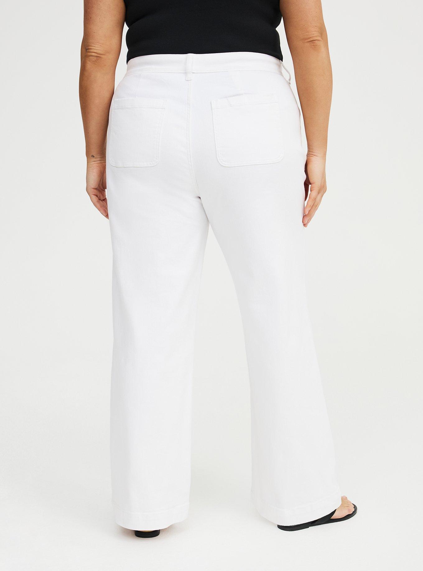 High-Rise Wide Leg Jean, OPTIC WHITE, alternate