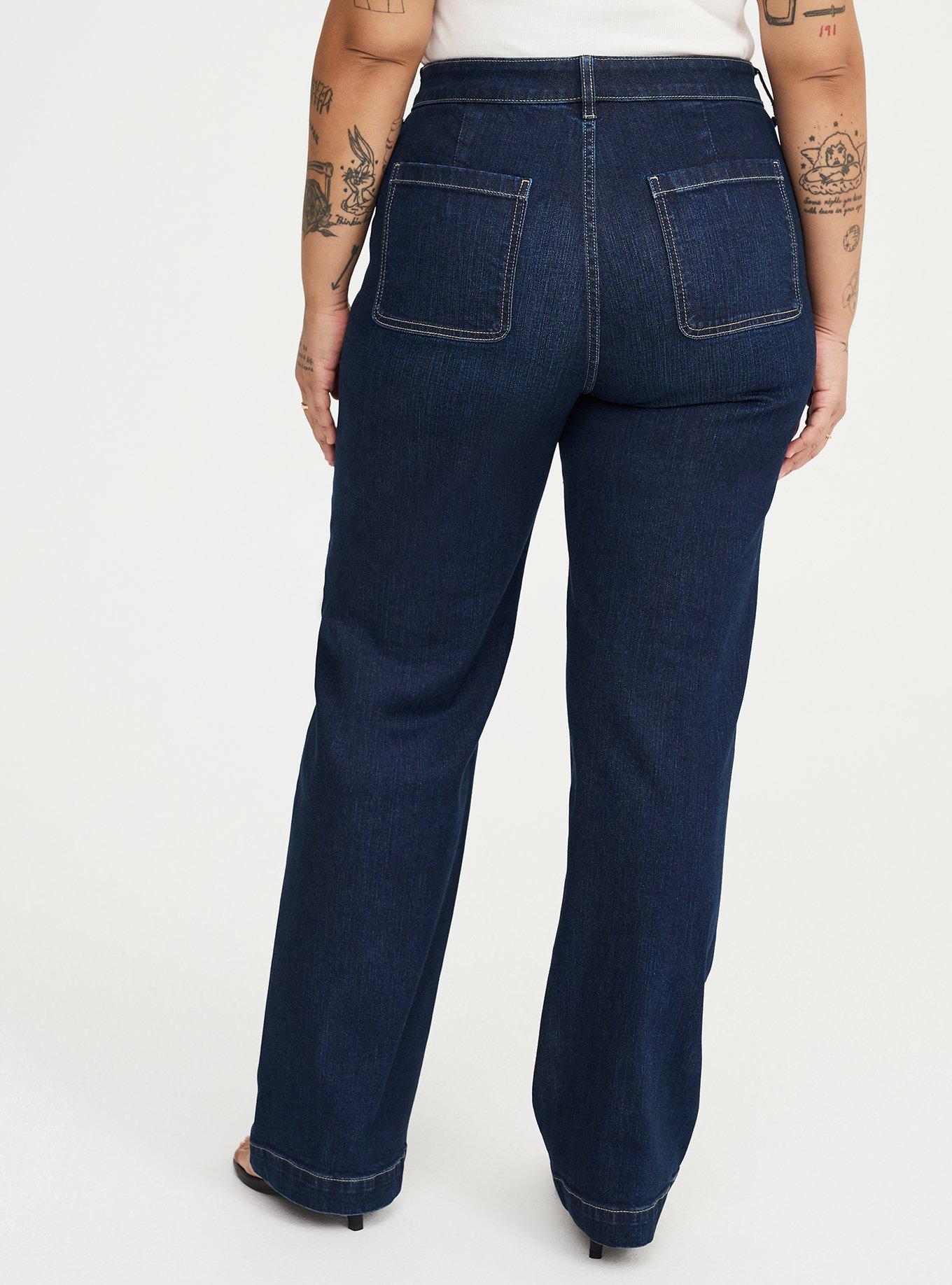 High-Rise Wide Leg Jean, MAKING WAVES, alternate