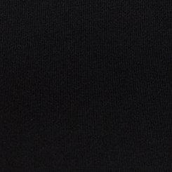 Plus Size 9'' Wide Waistband Bike Short, DEEP BLACK, swatch