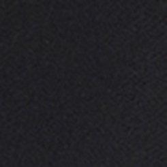 Nightfall Zip-Front Buckle Bikini Top, DEEP BLACK, swatch