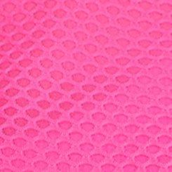 UPF Mesh Long Sleeve Swim Tee, NEON PINK SWIM, swatch