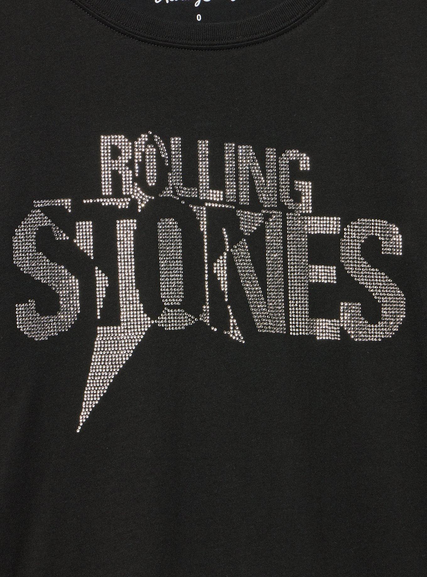 The Rolling Stones Classic Cotton Jersey Tee, ROLLING STONES STAR DEEP BLACK, alternate