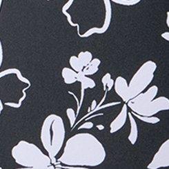 Wired XO One Piece Swimsuit, KAINA FLORAL BLACK, swatch