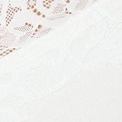 Foxy Lace Trim Cami, BLANC DE BLANC, swatch