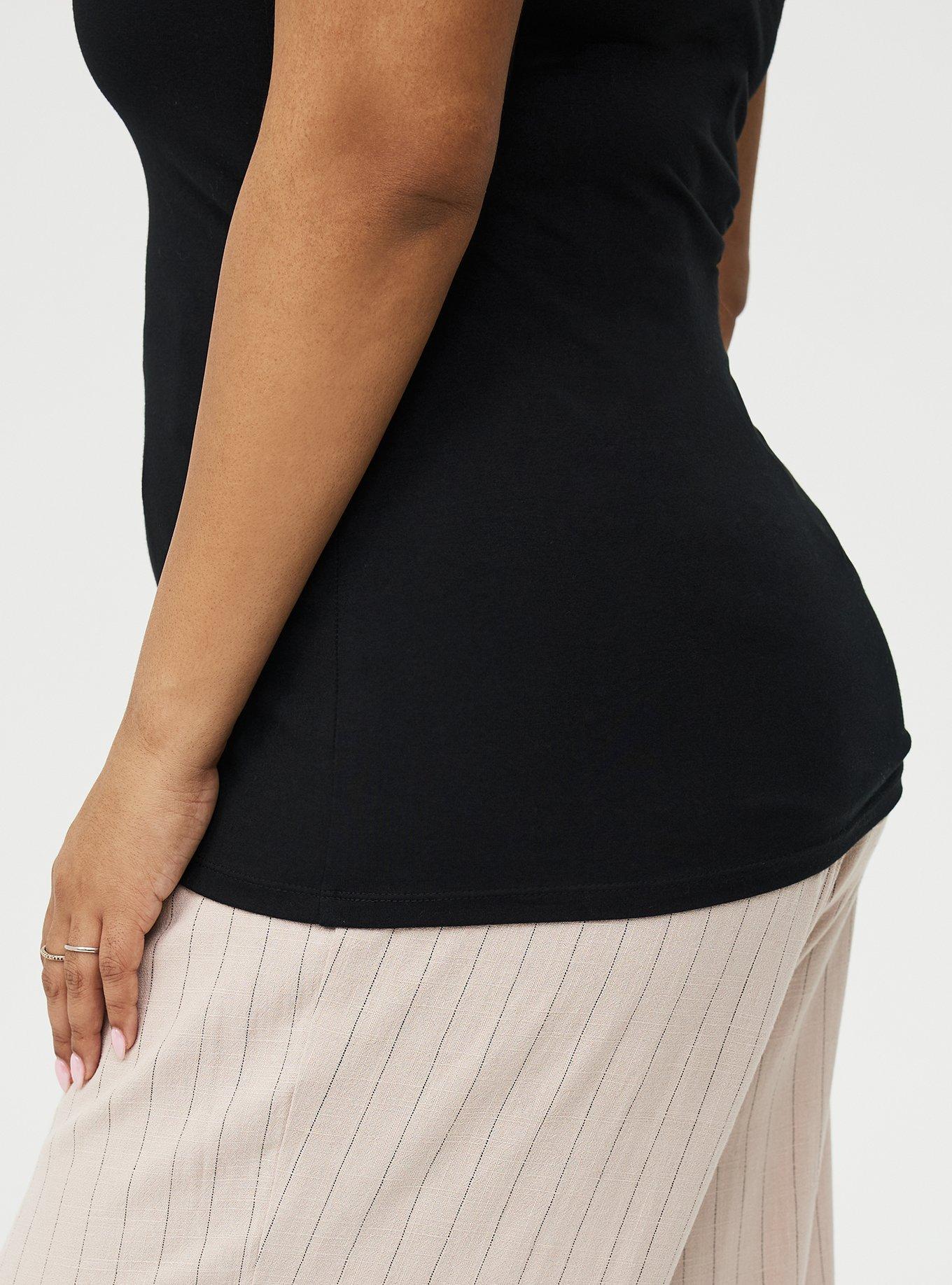 Foxy Tube Top, DEEP BLACK, alternate